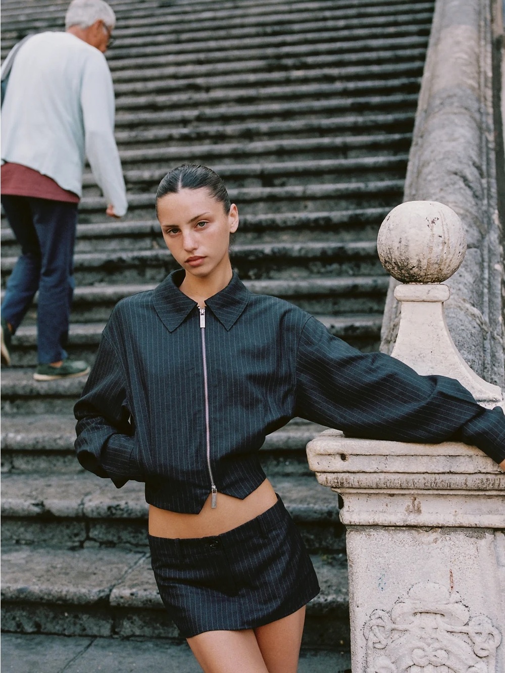 With Jean Fred Jacket
